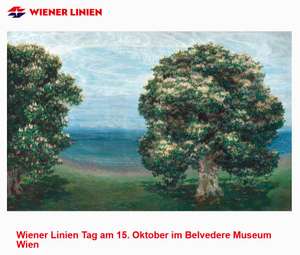 Wiener Linien Tag am 15. Oktober im Unteren Belvedere