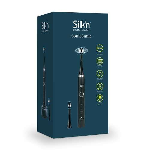 Silk'n SonicSmile Black - Elektrische Zahnbürste (31.000 Vibrationen) - neuer Bestpreis