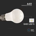 3x V-TAC LED Glühbirne E27 8,5W (entspricht 60W)