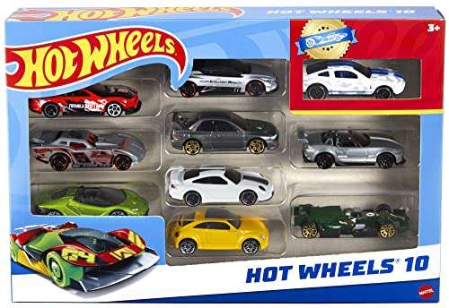 Hasbro Hot Wheels 548861:64 Die-Cast Auto 10er Geschenkset