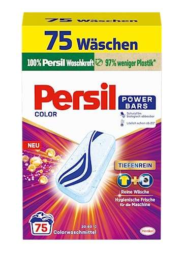 Persil Power Bars Color Waschmittel 75 Waschladungen