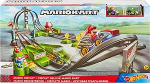 Mattel Hot Wheels Mario Kart Rundkurs Rennbahn Set
