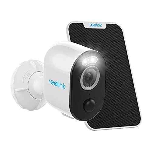 Reolink Argus 3 Pro Spotlight Kamera mit smarter Personen-/Fahrzeugerkennung, Dualband-WLAN, Spotlights, 4MP Super HD, Farbnachtsicht