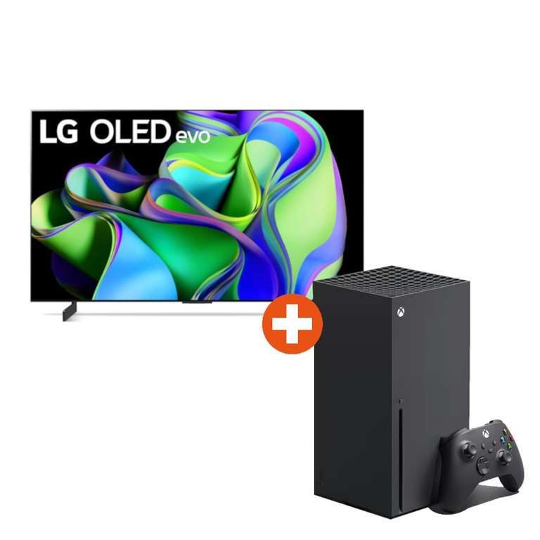 LG OLED42C37LA 106cm 42" 4K OLED EVO Fernseher mit Xbox Series X inkl. Diablo IV