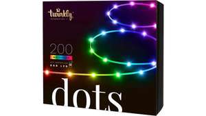 Twinkly Dots Smart Lichterkette transparent 200x RGB
