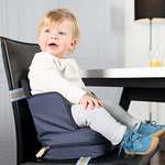 Roba Boostersitz, mobiler, aufblasbarer Kindersitz mit erhöhten Seitenteilen