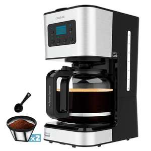 Cecotec Programmierbare Tropfkaffeemaschine Coffee 66 Smart Plus. 980W, Fassungsvermögen 12 Tassen, 1.5L