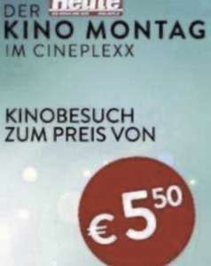 Heute Kino Montag: Cineplexx und Constantin Kinos 5,50€ pro Ticket