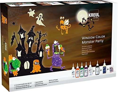 KREUL 42850 - Window Color Set Monster Party