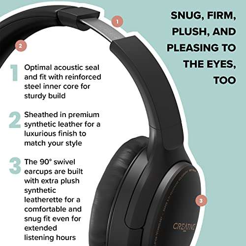 Creative Zen Hybrid Bluetooth Kopfhörer, schwarz od. grau