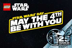Smyths Toys: LEGO Star Wars Day am 04.05.2024 mit gratis Minifiguren zum selbstgestalten