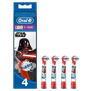4x Oral-B Kids Star Wars Aufsteckbürsten für elektrische Zahnbürsten