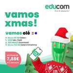 Educom: Weihnachtsangebote z.B. vamos olé mit 66GB ab 7,88€ p.M