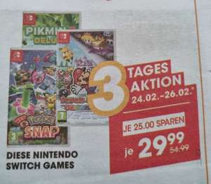 Nintendo Switch-Spiele um 29,99€ bei Libro z.B. New Pokemon Snap