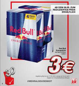 (lokal) Red Bull 4er-Pack je 250ml (0,75 € / Dose)