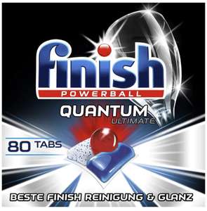 Finish Quantum Ultimate Spülmaschinentabs - Sparpack 80 Tabs
