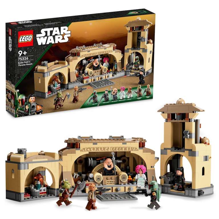BESTPREIS Lego Star Wars 75326 Boba Fetts Thronsaal