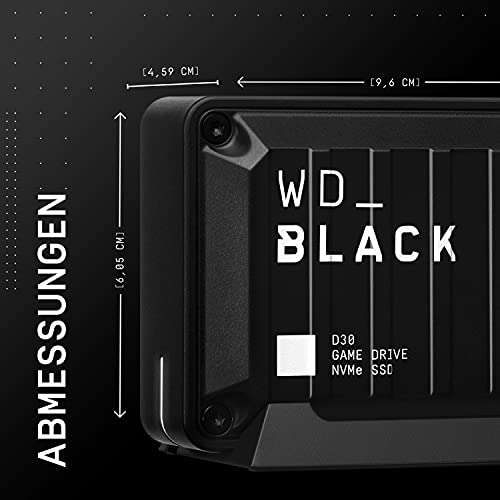 WD_BLACK 1TB D30 Game Drive SSD External Solid State Drive