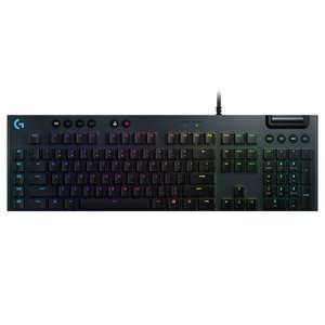 Logitech G815 LIGHTSYNC RGB Mechanical Gaming Keyboard – CARBON
