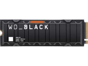 WESTERN DIGITAL WD_BLACK SN850 mit Kühlkörper - Works with PlayStation 5*, Festplatte, 2 TB SSD PCI Express, intern