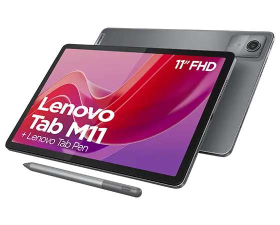 Lenovo Tab M11 (4GB 128GB) (Wifi) - Luna Grey + Pen + Folio (Grey)