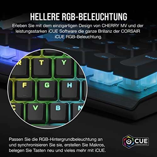 Corsair K60 RGB PRO - Mechanische Gaming-Tastatur