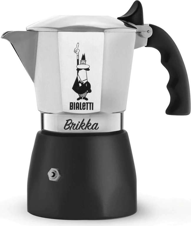 Bialetti "Brikka Elite" 4 Tassen Espressokanne