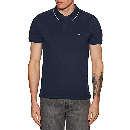 Wrangler Herren Pique Polo T-Shirt / Größe: S - 4XL