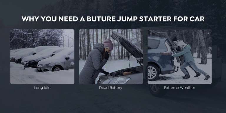 Buture Beta02 Jump Starter 2500A Battery Jump Starter