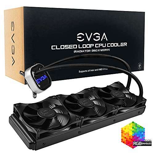 EVGA CLC 360 - All-In-One RGB LED CPU Liquid Cooler