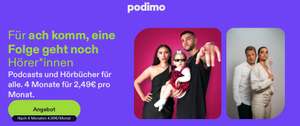 Podimo: 4 Monate zum halben Preis