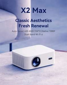 WANBO X2 Max-Projektor + Tronsmart Trip 10W Bluetooth 5.3-Lautsprecher
