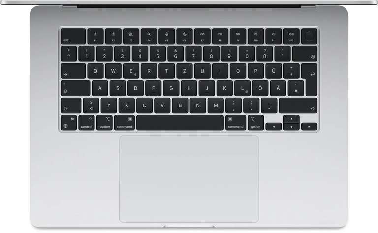 Apple MacBook Air 15" silber, M3 - 8 Core CPU / 10 Core GPU, 8GB RAM, 512GB SSD