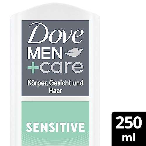 Dove Men+Care 3-in-1 Duschgel Sensitive 250ml (400ml für 1,40€ in einigen DM Filialen im Abverkauf)
