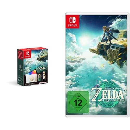Nintendo Switch – OLED Modell (The Legend of Zelda: Tears of the Kingdom Edition) + The Legend of Zelda: Tears of the Kingdom Switch