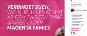 Magenta Family Sim Only Unlimited 5G Tarif, ab dem 2. Tarif, keine Aktivierungsgebühr, Bindung & Servicepauschale + 6 Monate Disney+ gratis