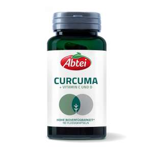 Abtei Nature & Science Curcuma - mit Vitamin C und D