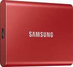 Samsung Portable SSD T7 rot 1TB, USB-C 3.2