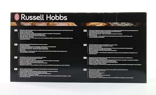 Russell Hobbs Toaster [Langschlitz für 2 Scheiben / 1 breite Brotscheibe] Adventure Edelstahl