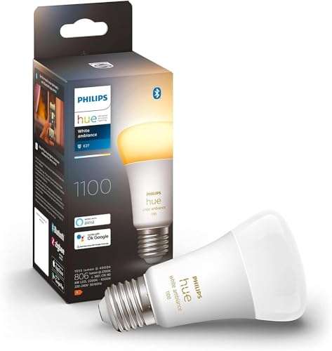 Philips Hue White Ambiance 1100 LED-Bulb E27 8W