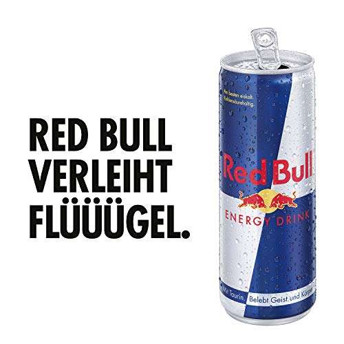 Red Bull Energy Drink, 24 x 250 ml (bei 5 aktiven Abos nur 20,55€) entspricht Dose 0,85