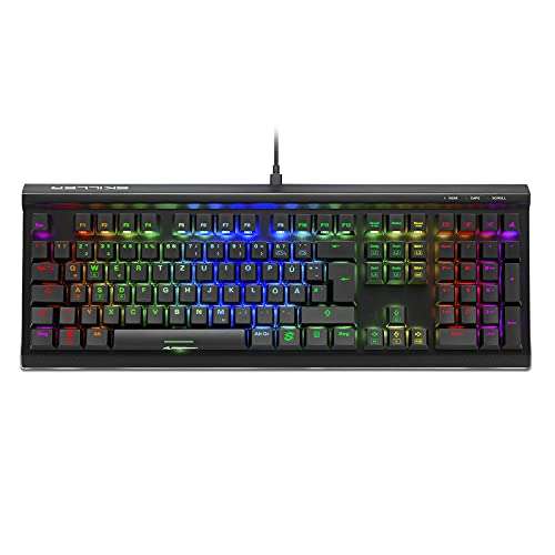 Sharkoon Skiller SGK60 RGB Gaming Keyboard Tastatur