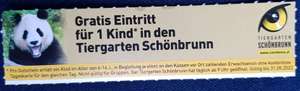 McDonalds Happy Meal: Gratis Eintritt für 1 Kind in den Tiergarten Schönbrunn