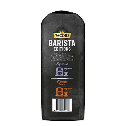Jacobs Kaffeebohnen Barista Editions Crema, 1 kg