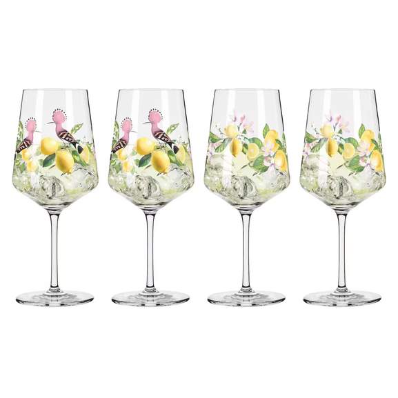 Ritzenhoff Spritzerglas 544 ml 4er-Set mit Motiven – jetzt bei XXXLutz at 24,99€