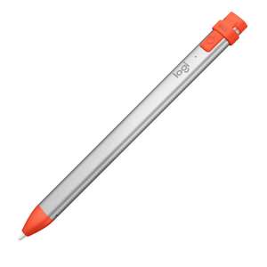 Logitech Crayon Digitaler Zeichenstift für alle ab 2018 veröffentlichten iPads mit Apple Pencil Technologie