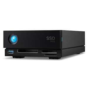 LaCie STHW2000800 1big Dock SSD Pro 2 TB externe SSD, Thunderbolt 3, USB, Card Reader, PC & Mac