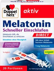 dm live: gratis Packung Doppelherz aktiv Melatonin Schneller Einschlafen Direct