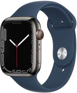 Apple Watch Series 7 Edelstahl 45 mm (GPS + Cellular | graphit) refurbed