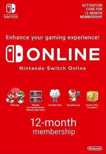 Nintendo Switch Online Membership - 12 Monats